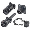 Standard Industrie-Rundstecker Anzeigen